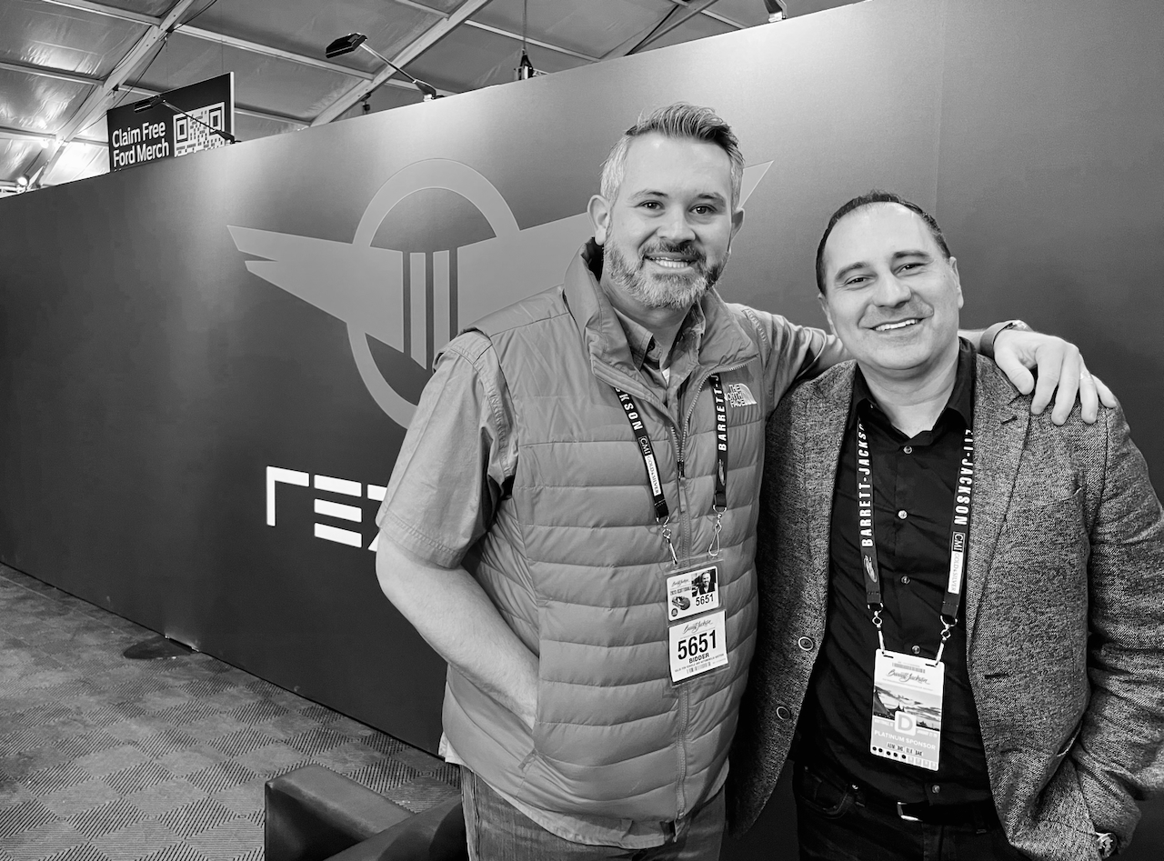 Devin at Barrett-Jackson